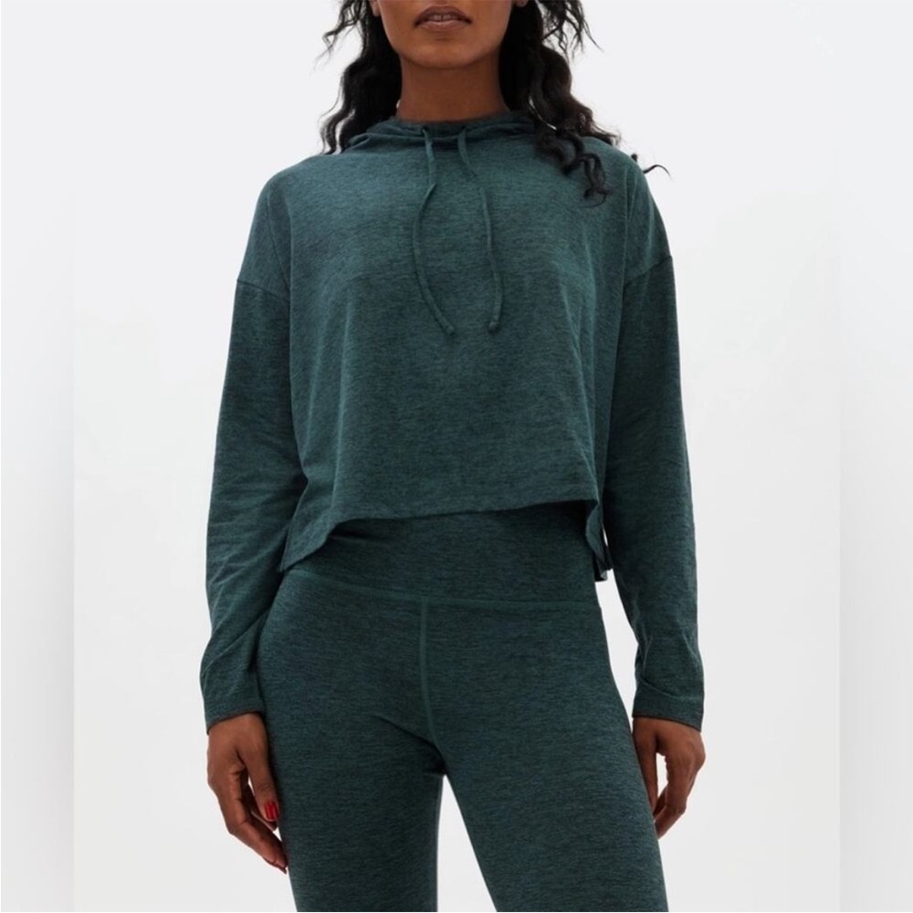 Girlfriend Collective Women’s Dark Green Reset Hoodie